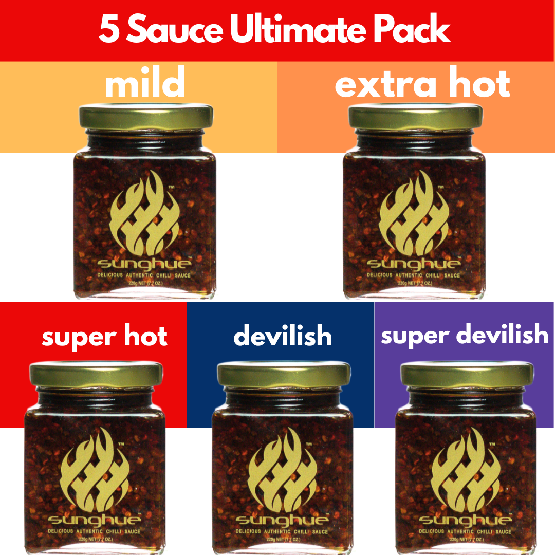 5 Sauces Ultimate Pack Free Shipping Included