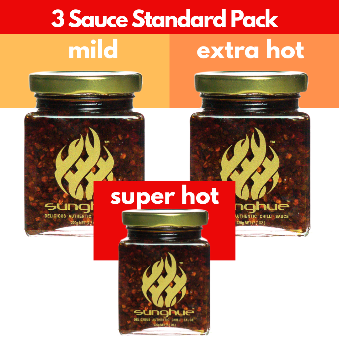 3 Sauces Standard Pack Free Shipping Included
