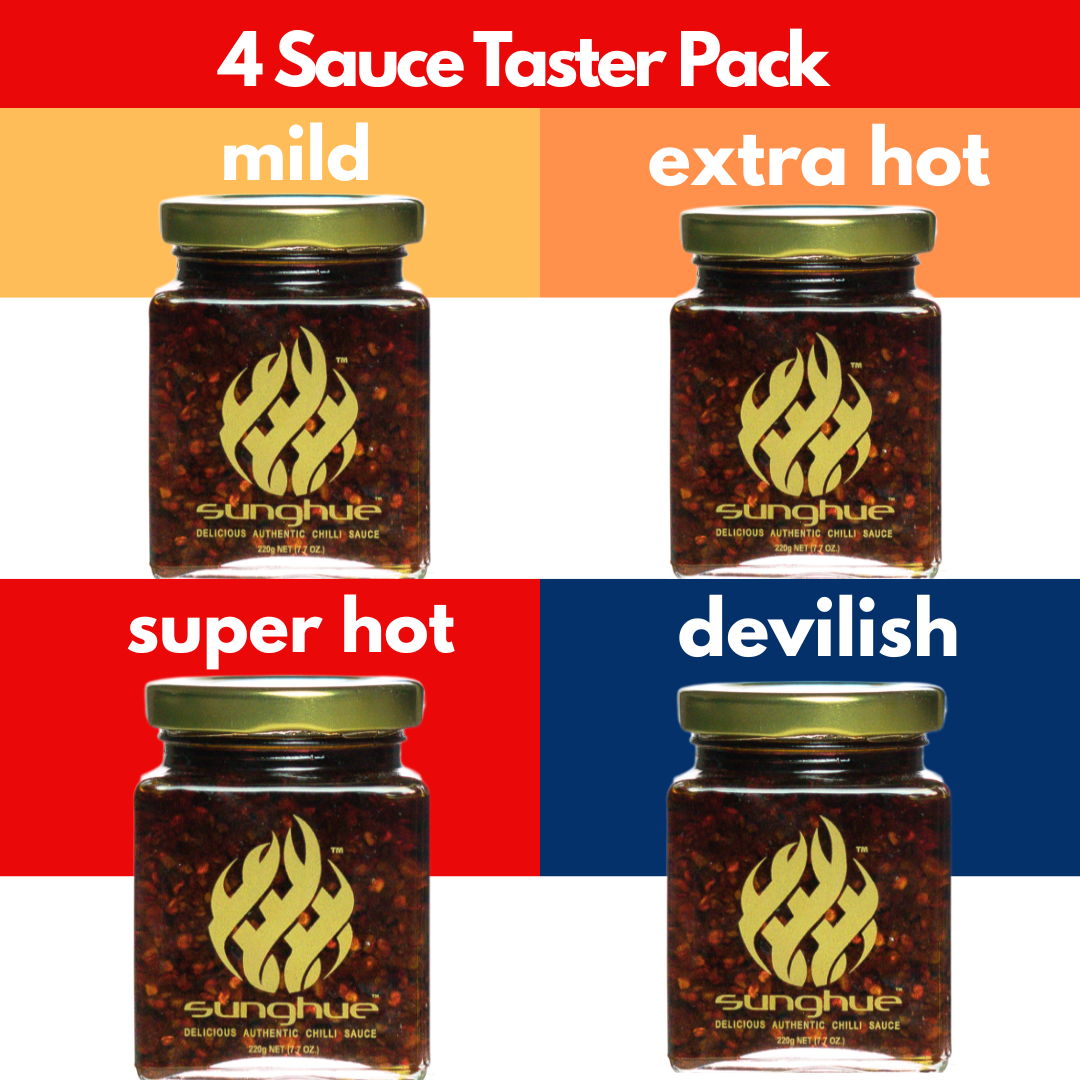 4 Sauces Taster Pack Free Shipping Included
